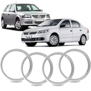 Imagem de Aplique Cromado Difusor de Ar Gol G4/G5 2006 a 2013 - NK - Brasil