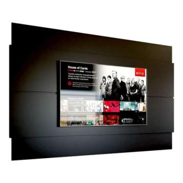 Imagem de Painel para tv wall limit 1,80 largura preto - Village Móveis