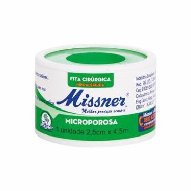 Imagem de Fita Microporosa Micropore Missner 2,5cm x 4,5m