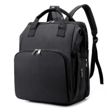 Imagem de Mochila maternidade que vira Berço Original Moda Grande Reforçada - Li