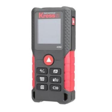 Imagem de Trena a laser medidor de distancia kress digital 40mts