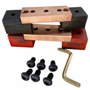 Imagem de Par De Barramento De Cobre 100% 3 Vias - ALL SERIES STORES