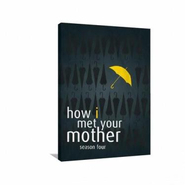 Imagem de Quadro decorativo How i met your Mother - Tela em Tecido - Wall Frame