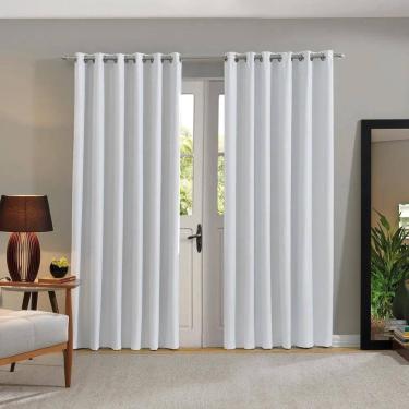 Imagem de Cortina Blackout 100% Confort 4,2 X 2,3 Bella Janela Branco