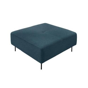 Imagem de Puff Modular Da Vinci Poliéster Azul - Mobly