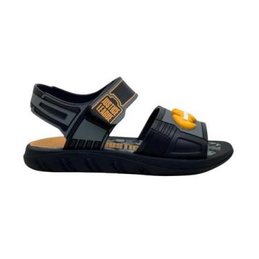 Imagem de Sandália Papete Grendene Infantil Liga Da Justiça Aquaman, Batman, 33/