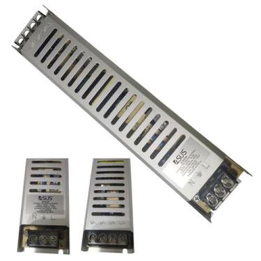 Imagem de Fonte Chaveada Slim Driver 12V 12,5A Fita de Led Perfil Lustre Camera 