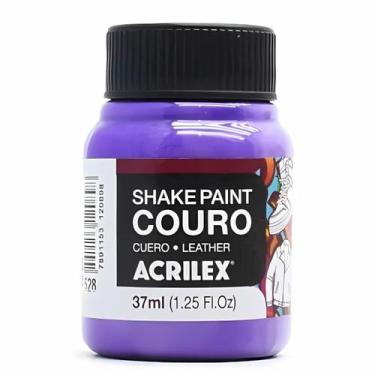 Imagem de Tinta p/ couro shake paint 37ml acrilex escolha a cor, 528 LILAS