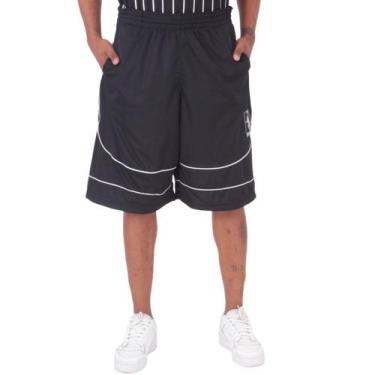 Imagem de Bermuda Basquete Masculina M10 Dunk Aerial, Preto, M