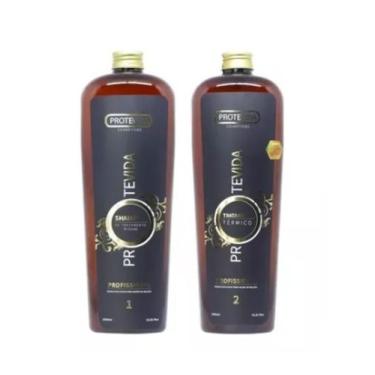 Imagem de Kit Escova Progressiva Protevida Profissional 1litro A Verdadeira, 2kg