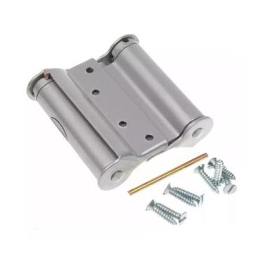 Imagem de Dobradiça para Porta Vai e Vem 3" Cinza 160/3 Unidade Coimbra