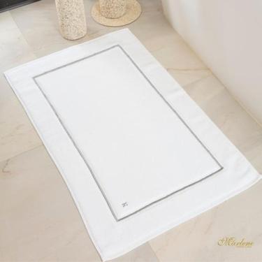 Imagem de Toalha de Piso Kacyumara Lazio , Branco/Silver