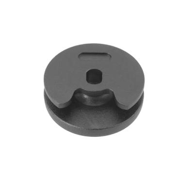 Imagem de YINETTECH 1pc Joystick Cap Metal Buttons Replacement Thumb Pad Cap Analog Compatible with Nintendo New 3DS 2DS XL LL Gray Metal Thumbstick Grip