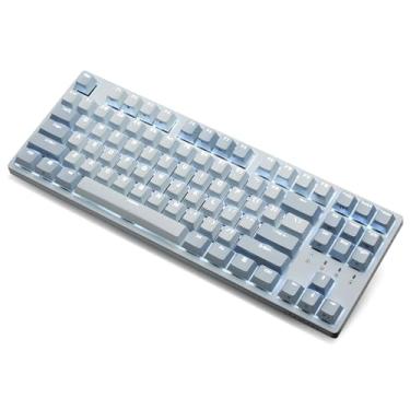 Imagem de DURGOD Teclado mecânico Taurus K320 - interruptor marrom cereja - retroiluminado - layout TKL US de 87 teclas - NKRO - teclado com fio USB C