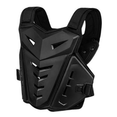 Imagem de oshhni Colete genérico de proteção corporal para motocicleta, acessórios práticos de alto desempenho para pilotar motocross, Preto