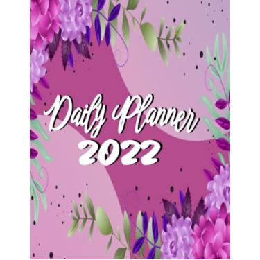 Imagem de DAILY PLANNER 2022: day per page A4 |365 days-with Hours 07:00 to 20:00 | 12 months January to December 2022 | Daily and Monthly Planner, Calendar Organizer 2022