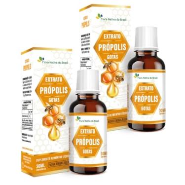 Imagem de 2x Extrato de Própolis 15% de Extrato Seco 30Ml Flora Nativa
