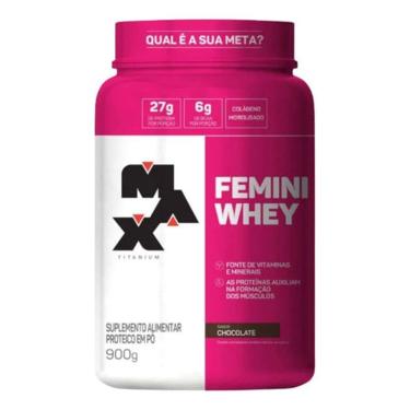Imagem de Proteína Feminina Femini Whey (900g) - Max Titanium