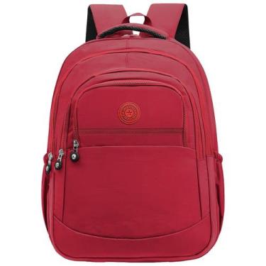 Imagem de Mochila Feminina Bolsa Grande Escolar Viagem Academia Faculdade Trabal