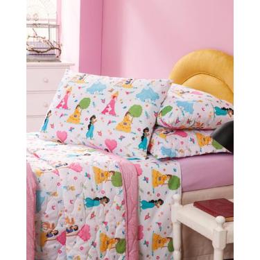 Imagem de Colcha Solteiro Matelada Personagens Disney Dupla Face - Andreza Enxov