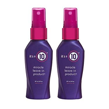 Imagem de It's a 10 Haircare Produto Leave-In Miracle, 2 Fl. Oz. (Pacote Com 2)