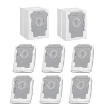 Imagem de Omiracle Pacote com 8 sacos de vácuo compatíveis com iRobot Roomba i3+, i4+, i5+, i6+, i7+, i8+, j5+, j6+, j7+, j8+, j9+, s9+, sacos de substituição para eliminação de sujeira para modelos Roomba