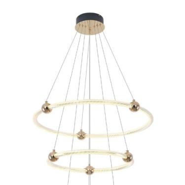 Imagem de Pendente Mondo 70x7cm Led Integrado 71w Ip20 - Bella Iluminação