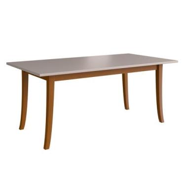 Imagem de Mesa de Jantar Retangular 6 Lugares 170x90cm Ref 922 - Delazzeri