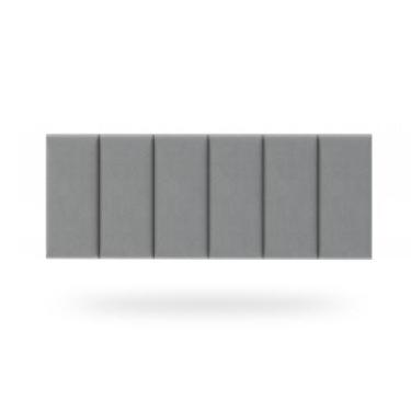 Imagem de Cabeceira Dubai p/ Cama Box King 1,95 - CF Distribuidora, Cinza