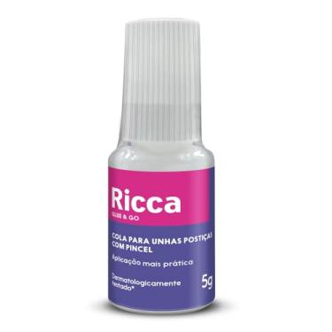Imagem de Ricca Cola Para Unhas Postiças Com Pincel