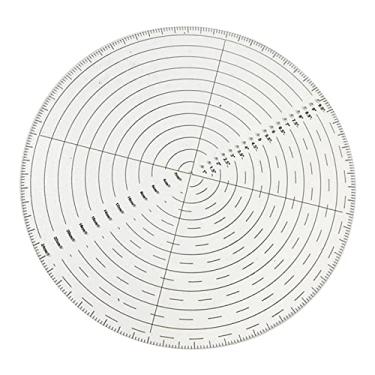 Imagem de sharprepublic 25,4 cm de compasso para desenho, medição central, medidor de costura para projetos de crochê, modelos de colchas e torneiros de madeira