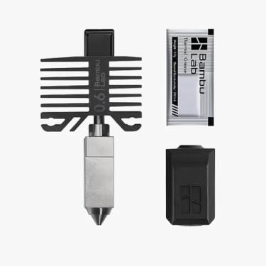 Imagem de 3DTOOLS Kit De Hotend De Aço Temperado Bambu Lab Original P1, X1 - Série X1 E Série P1 (0,6 Mm)