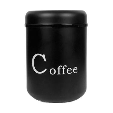 Imagem de Porta Café Nero De Vidro Pote Organizador C/Tampa 1L - Haüskraft, POTE