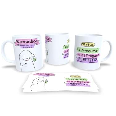 Imagem de Caneca Personalizada Profissões Com Frases Engraçadas, Divertidas e Deboche 7 (Biomédica)
