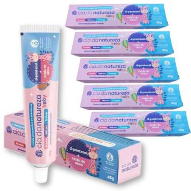 Imagem de Creme Pomada Assaduras Cia Da Natureza Baby 45g 6 Unidades