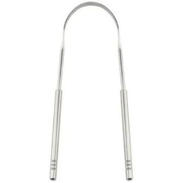 Imagem de Limpador Raspador De Língua Em Aço Inox