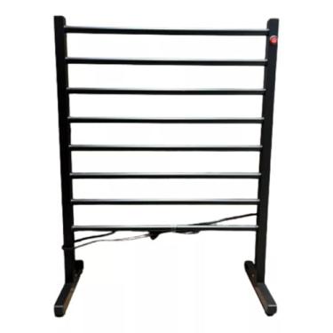 Imagem de Toalheiro Térmico Grande de Chão com Seletor de Voltagem 110/220 V (Preto)
