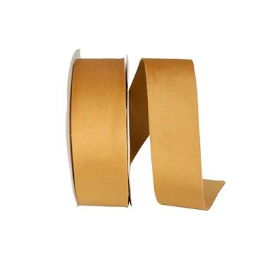Imagem de Reliant Ribbon Fita dupla face de veludo luxuosa, gengibre