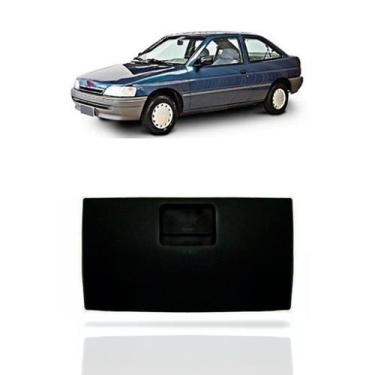 Imagem de Tampa porta luvas escort sapao/zetec preto - SP ACESSÓRIOS