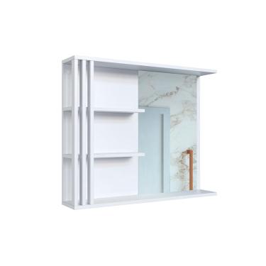 Imagem de Armário de Banheiro Estela com Espelho Branco