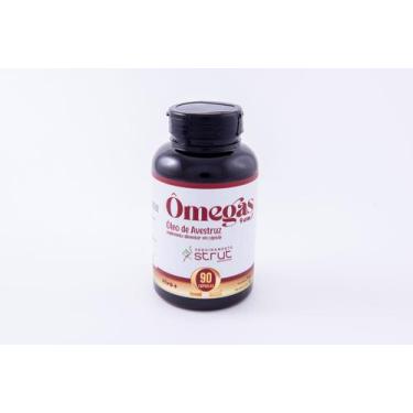 Imagem de Oleo de Avestruz Ômegas 3 ,6 ,7 e 9 - 120 Capsulas 1000mg Strut Alimen