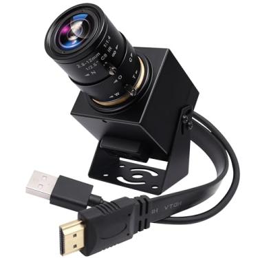 Imagem de SVPRO Câmera USB 1080P Full HD Webcam 2MP Visão de Máquina Câmera Industrial 2,8-12 mm Lente Varifocal Foco Manual Webcam 100fps/60fps/30fps para Windows, Mac, Linux, Android