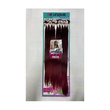 Imagem de Cabelo Liso Angelical Be Unique 100% Bio Fibra 75cm 300g - oem, Tib, B