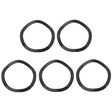 Imagem de YIJU 5 peças suporte inferior de de aço arruela de de espaçador protetor junta rolamento adaptador manga mtb, Interno 24,2 mm