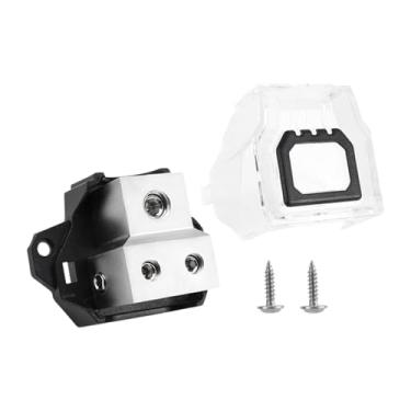 Imagem de AsrMyjcx Bloqueio de energia genérica compacto Acessório de distribuidor de aterramento de energia para o amplificador de carro Carro automático de barco, 4 Maneiras 1 a 2, 2.7cmx3.8cmx2.3cm