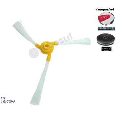 Imagem de Escova Para Robô Aspirador Housekeeper Pro e Multilaser Orion HO042 - 