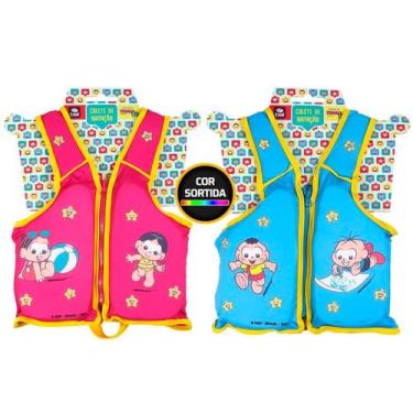 Imagem de Colete Infantil Inflável Turma Da Mônica Sem Mangas - BEL FIX