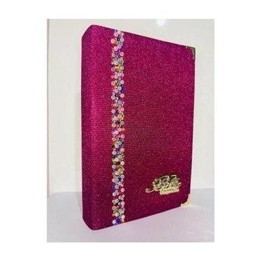 Imagem de Biblia Sagrada Luxo Letra Hipergigante com Harpa - NoBrand