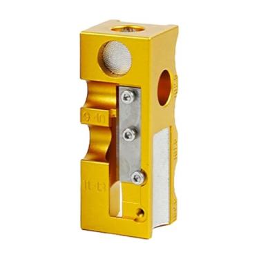 Imagem de rockible 12 em 1 piscina Tip Shaper Billiard Stick Stick Acessory Trimmer para Games Player Training Pool Competition todos os entusiastas, Ouro