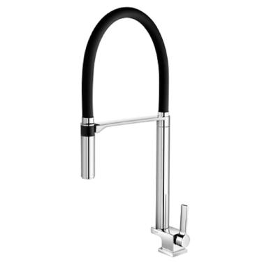 Imagem de Torneira Para Cozinha Mesa Bica Alta Docol Doc Preta 738957